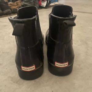 Rubber hunter rain booties size 10